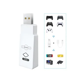 Coov DS50 Wireless Bluetooth Adapter Converter for Nintendo Switch